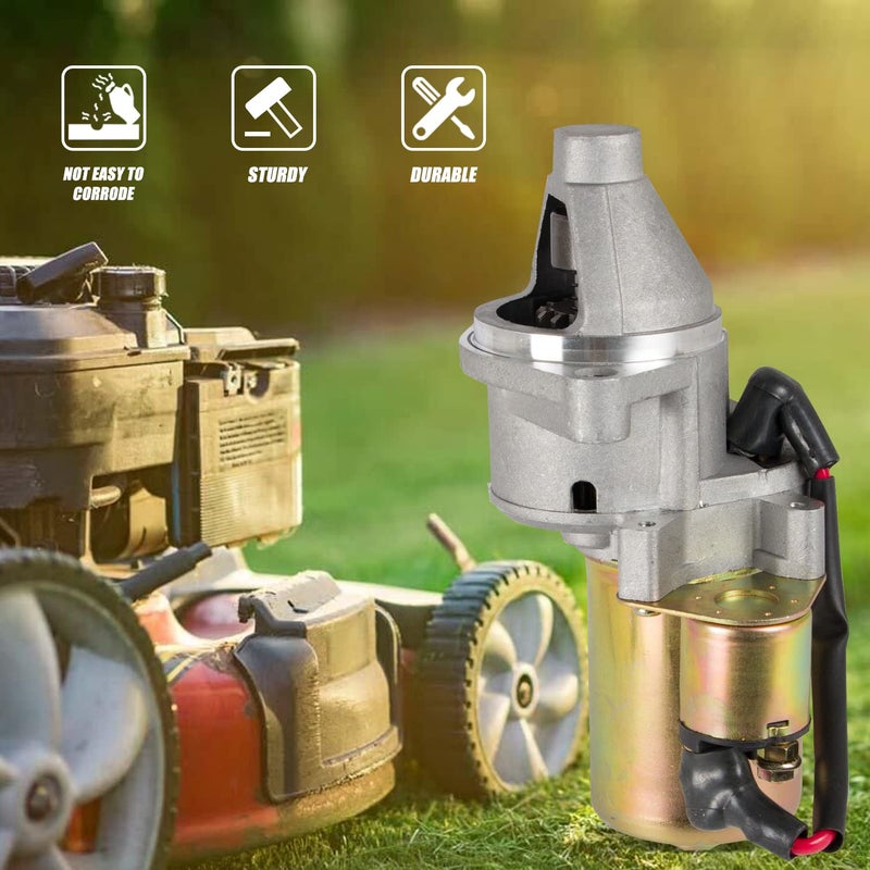 RANSOTO Starter Motor Compatible with Honda GX340 GX390 GX420 11HP 13HP 16HP Afron, Allmand, Ditch Witch, with Solenoid Replaces 1280002750, 31210ZB80130, 31210ZE30130, 31210-ZE3-023, DB5B6, DB5B8, SND0288 - Image 4
